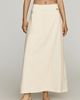 By Anthropologie Cotton Linen Wrap Maxi Skirt - 2