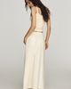 By Anthropologie Cotton Linen Wrap Maxi Skirt - 5