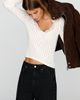 By Anthropologie Cotton Silk Lace Trim Top - 4