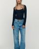 By Anthropologie Cotton Silk Two-Piece Tank and Shrug Top - 4