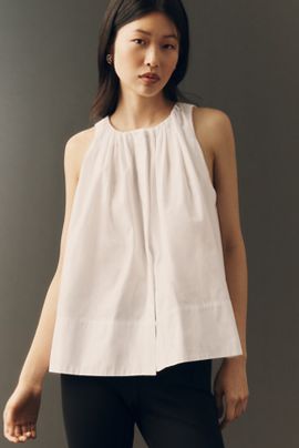 By Anthropologie Cotton Sleeveless Swing Top