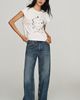 By Anthropologie Cotton Tee by Kit Agar - 4
