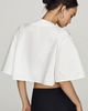 By Anthropologie Cotton Tie-Front Top - 3