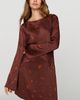 By Anthropologie Cowl Back Mini Dress - 1