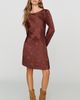 By Anthropologie Cowl Back Mini Dress - 4