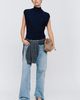 By Anthropologie Cowl Mock-Neck Sweater - 4