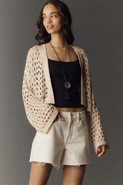 By Anthropologie Crochet Cardigan