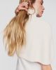 By Anthropologie Cropped Funnel-Neck Poncho - 4