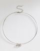 By Anthropologie Crystal Bezel Collar Necklace - 1