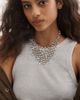 By Anthropologie Crystal Bib Necklace - 1