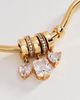 By Anthropologie Crystal Charm Choker Necklace - 2