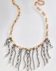By Anthropologie Crystal Fringe Necklace - 1