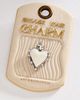 By Anthropologie Crystal Heart Charm - 1