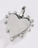 By Anthropologie Crystal Heart Charm - 2