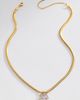 By Anthropologie Crystal Pendant Necklace - 1