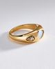 By Anthropologie Crystal Triad Ring - 1
