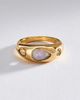 By Anthropologie Crystal Triad Ring - 2
