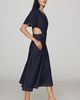 By Anthropologie Cutout Denim Midi Dress - 3