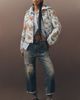 By Anthropologie Dahlia Floral Bomber Jacket - 3