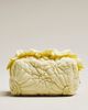 By Anthropologie Dahlia Quilted Cotton Travel Cosmetic Pouch - 2