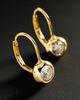 By Anthropologie Demi-Fine Crystal Bezel Earrings - 1