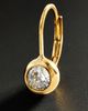 By Anthropologie Demi-Fine Crystal Bezel Earrings - 2