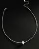 By Anthropologie Demi-Fine Delicate Marquise Pendant Necklace - 1
