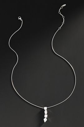 By Anthropologie Demi-Fine Delicate Pendant Necklace