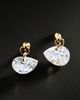 By Anthropologie Demi-Fine Floating Post Earrings - 2