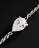 By Anthropologie Demi-Fine Pear Crystal Bracelet - 3
