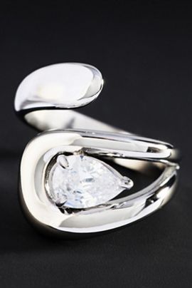 By Anthropologie Demi-Fine Wrap Ring