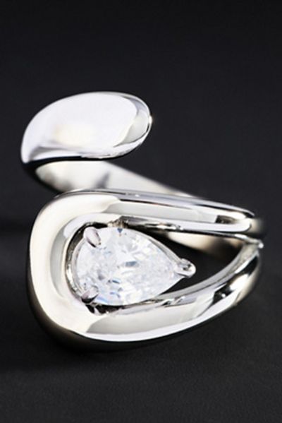 By Anthropologie Demi-Fine Wrap Ring