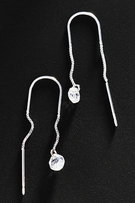 By Anthropologie Demi Fine Crystal Threader Earrings