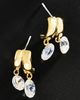 By Anthropologie Demi Fine Split Huggie Hoop Earrings - 1