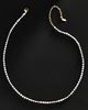 By Anthropologie Demi Floating Crystal Necklace - 1