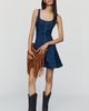 By Anthropologie Denim Corset Mini Dress - 4
