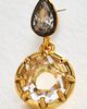 By Anthropologie Double Crystal Drop Earrings - 2