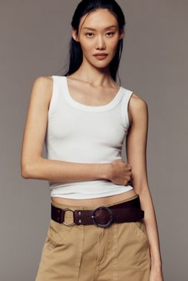 By Anthropologie Double O-Ring Belt