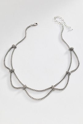 By Anthropologie Draped Collar Necklace