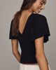 By Anthropologie Draped Ruffle-Sleeve Sweater - 3