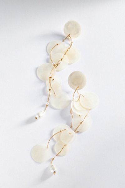 By Anthropologie Drippy Chandelier Drop Earrings