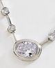 By Anthropologie East West Oval Crystal Necklace - 2