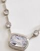 By Anthropologie East West Rectangle Crystal Necklace - 2