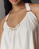 By Anthropologie Embellished Bubble Top - 8