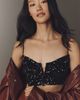 By Anthropologie Eve Sequin Bralette - 1