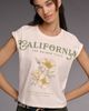 By Anthropologie Evelyn California Cap-Sleeve Tee - 1