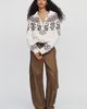 By Anthropologie Fair Isle Henley Sweater - 3