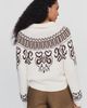 By Anthropologie Fair Isle Henley Sweater - 5