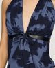 By Anthropologie Faux-Leather-Trim Halter Top - 3