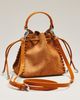 By Anthropologie Faux-Suede Whipstitch Satchel - 2